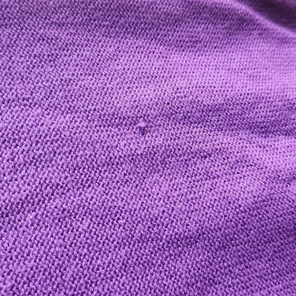 Pink ANGEL Purple Asymmetrical Collar Sweater Dress - Picture 5 of 5